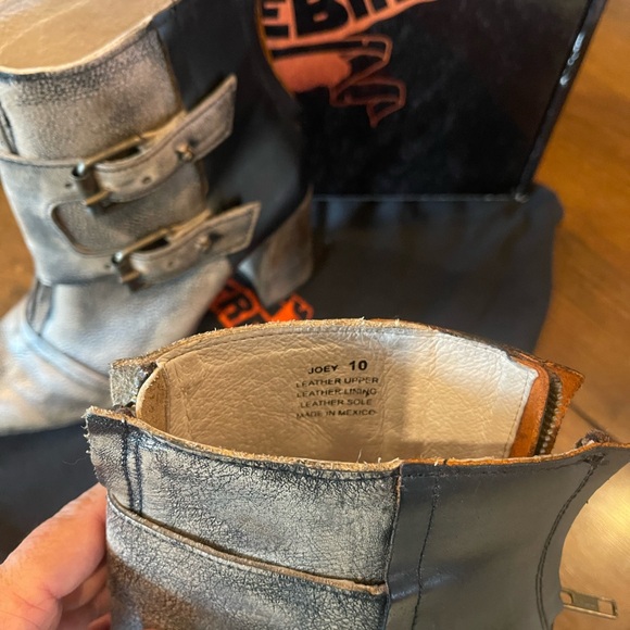 Freebird Joey Booties Pewter Size 10 - Picture 4 of 4